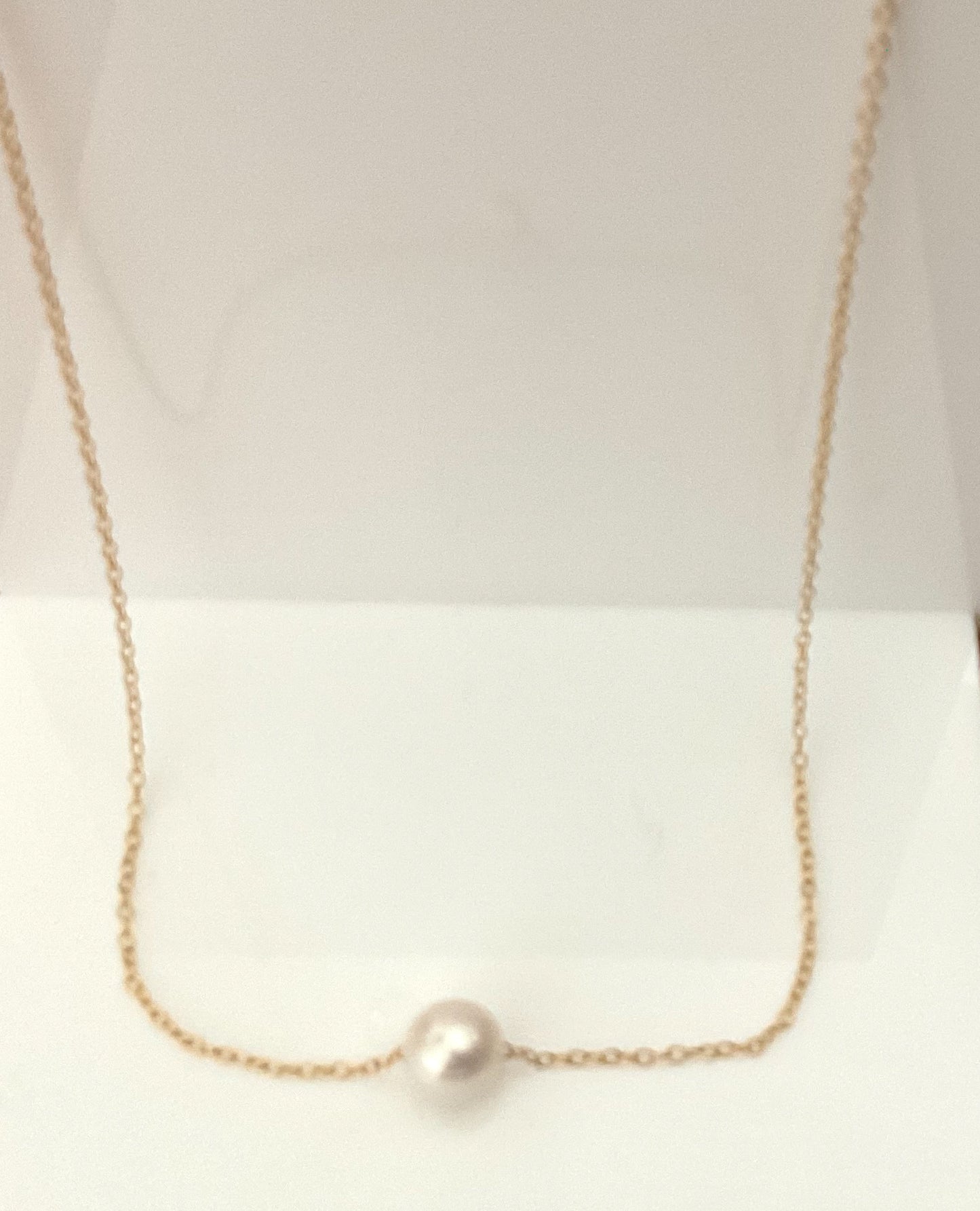 Floating Pearl Necklace